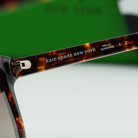Kate Spade ELIZA/F/S 0086 LA Round Sunglasses - Havana/Brown Polarized main image 9